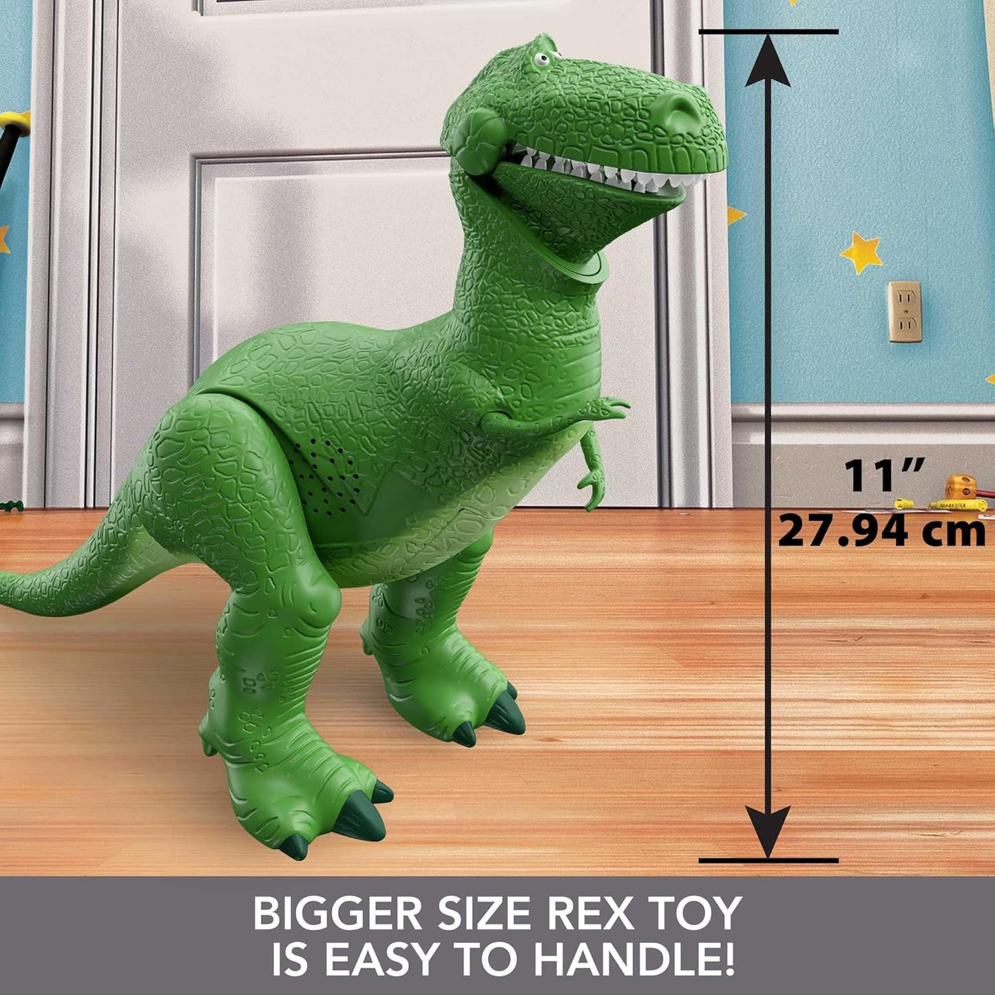 Mattel Disney and Pixar Toy Story Talking Dinosaur Action Figure with Movng Arms Roarin'