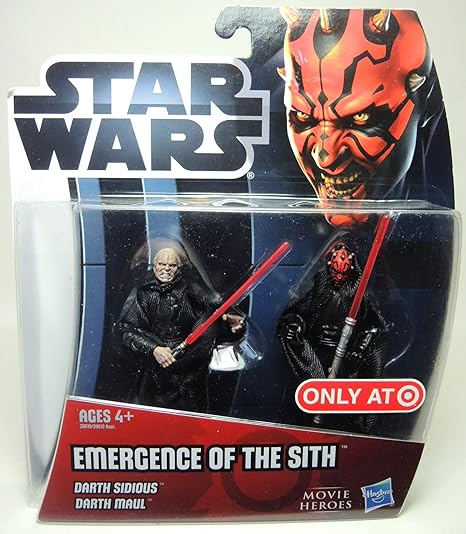 Hasbro Star Wars Movie Heroes Action Figure 2Pack Emergence Of The Sith