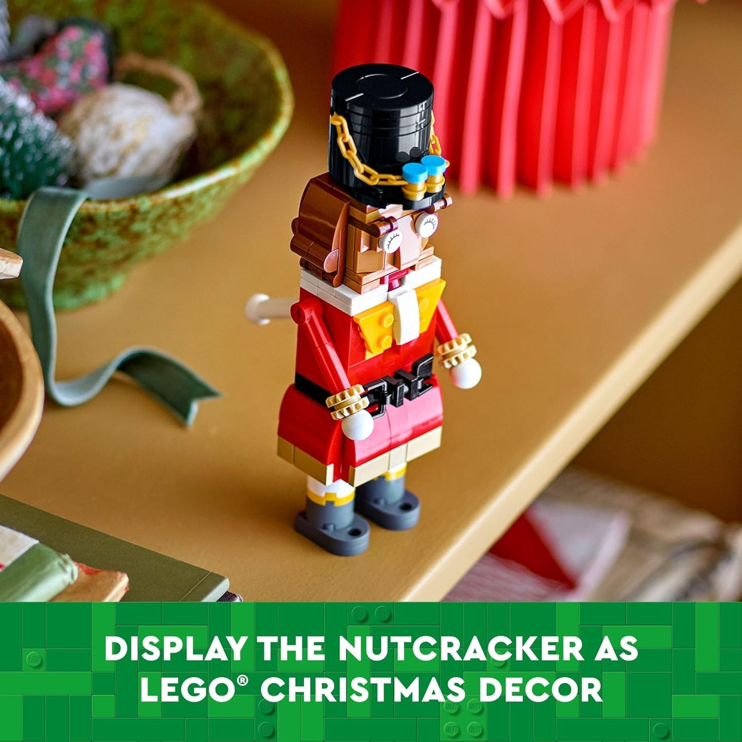 LEGO Nutcracker Christmas Decor - Building for Boys Girls Ages 8 - Nutcracker Decorations