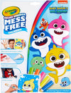Crayola Baby Shark Color Wonder Pages Mess Free Coloring for Toddlers Coloring Activity