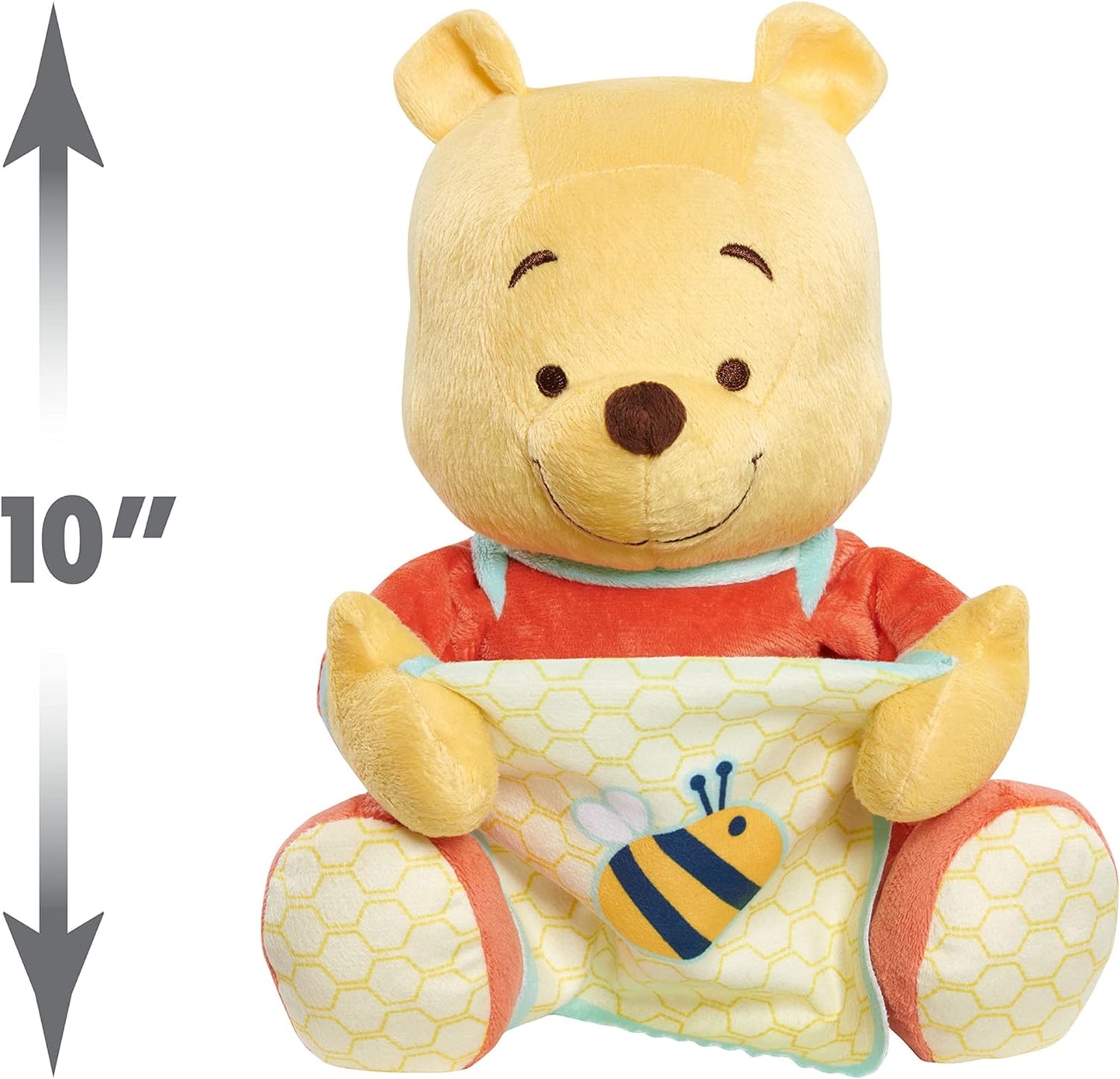 Disney Baby Hide-and-Seek Winnie The Pooh Interactive Plush for Ages 09 Month by Just Play