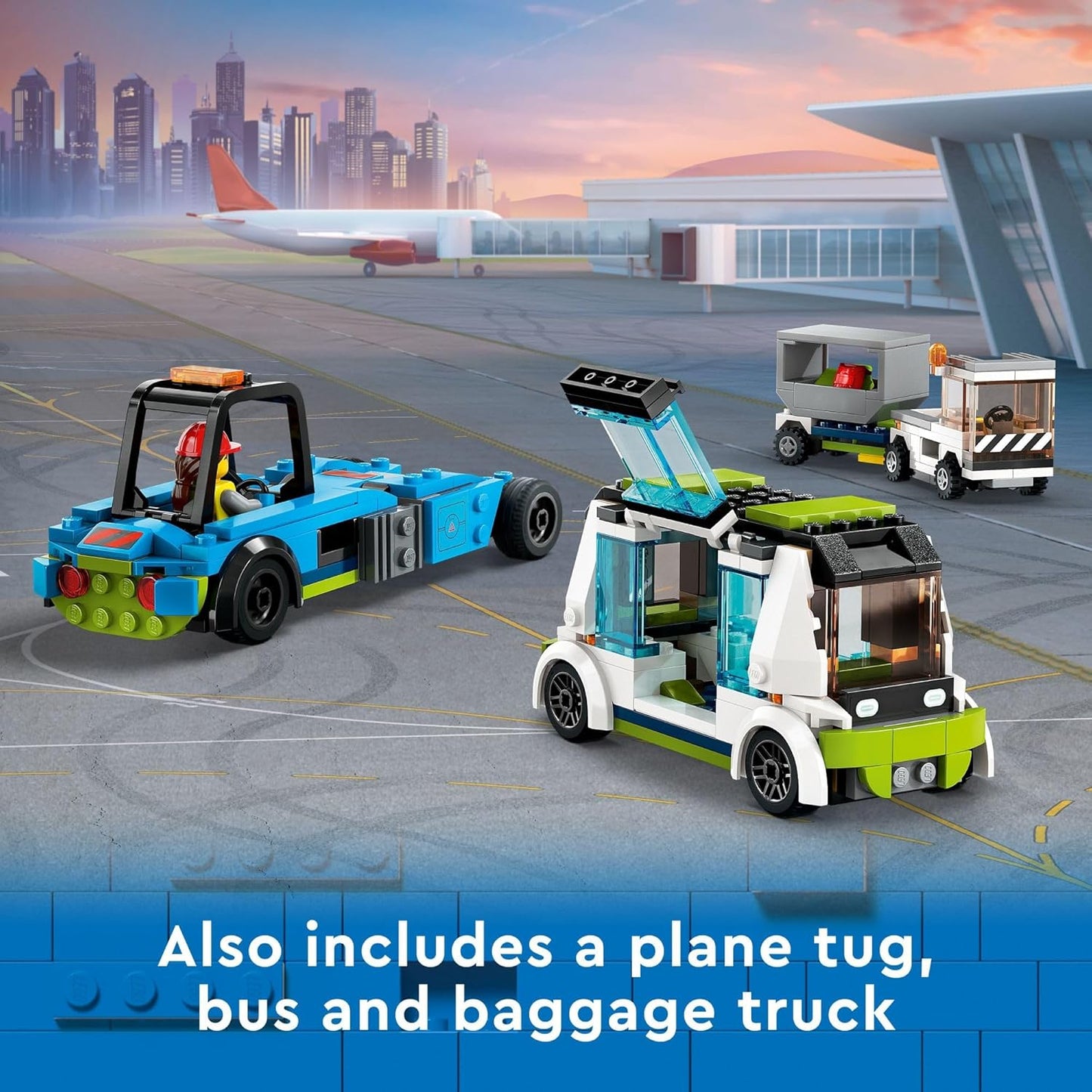 LEGO City Passenger Airplane Toy - Building Set