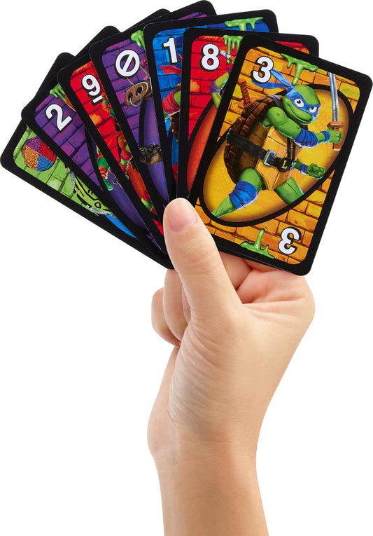Mattel Games Mattel UNO Teenage Mutant Ninja Turtles Mutant Mayhem Card Game