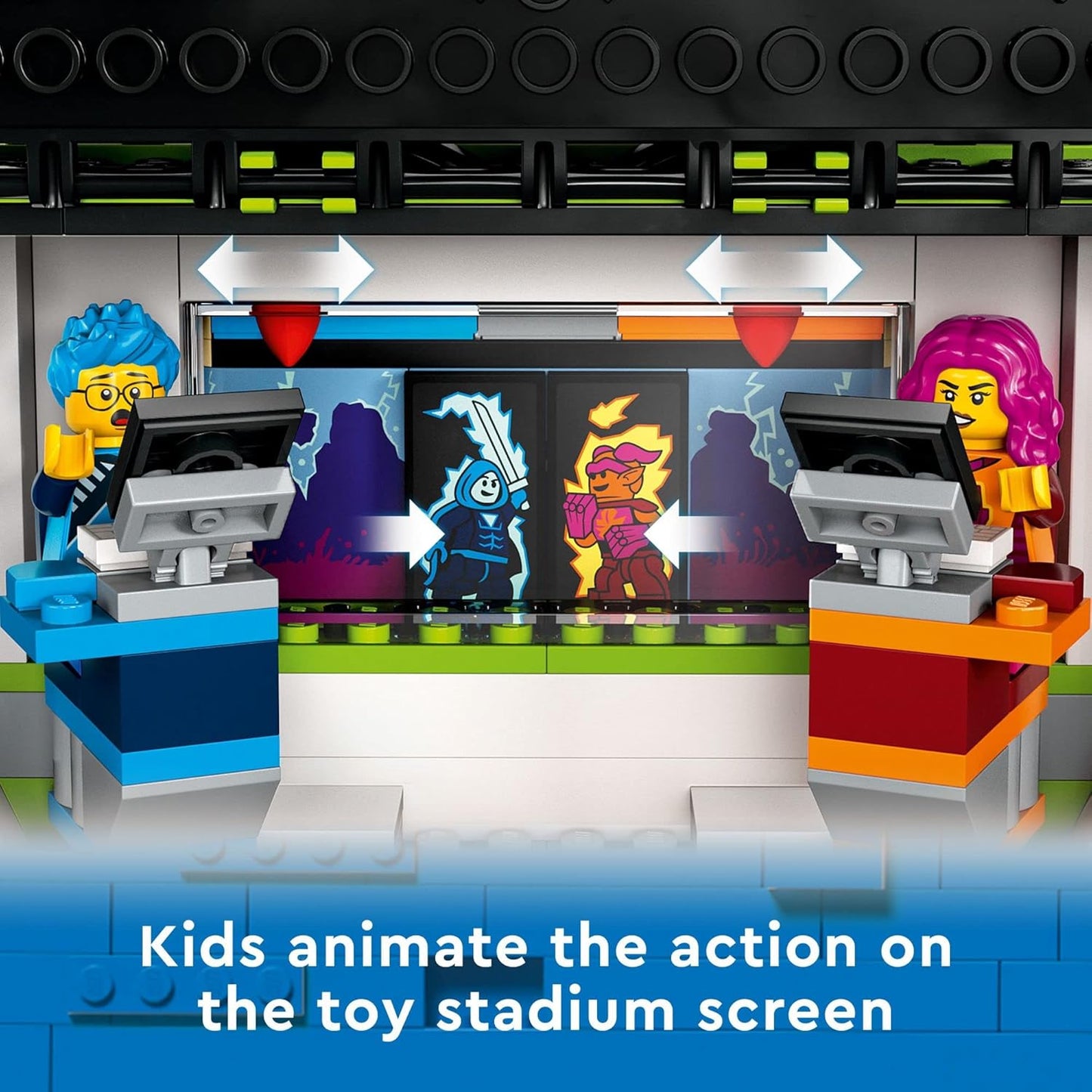 LEGO City Gaming Tournament Truck 60388 Gamer Gifts for Girls Boys and Esports Vehicle