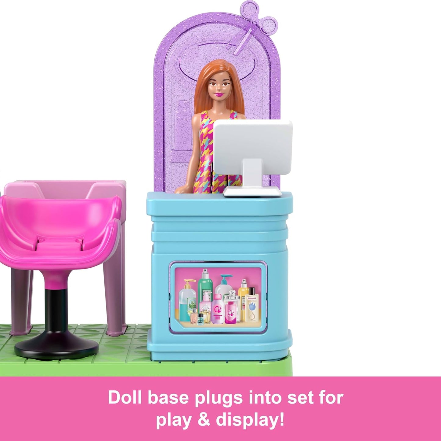 Barbie Mini BarbieLand Hair Salon Playset