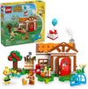 LEGO Animal Crossing Isabelle's House Visit Buildable Creative Toy for Includes Fauna and
