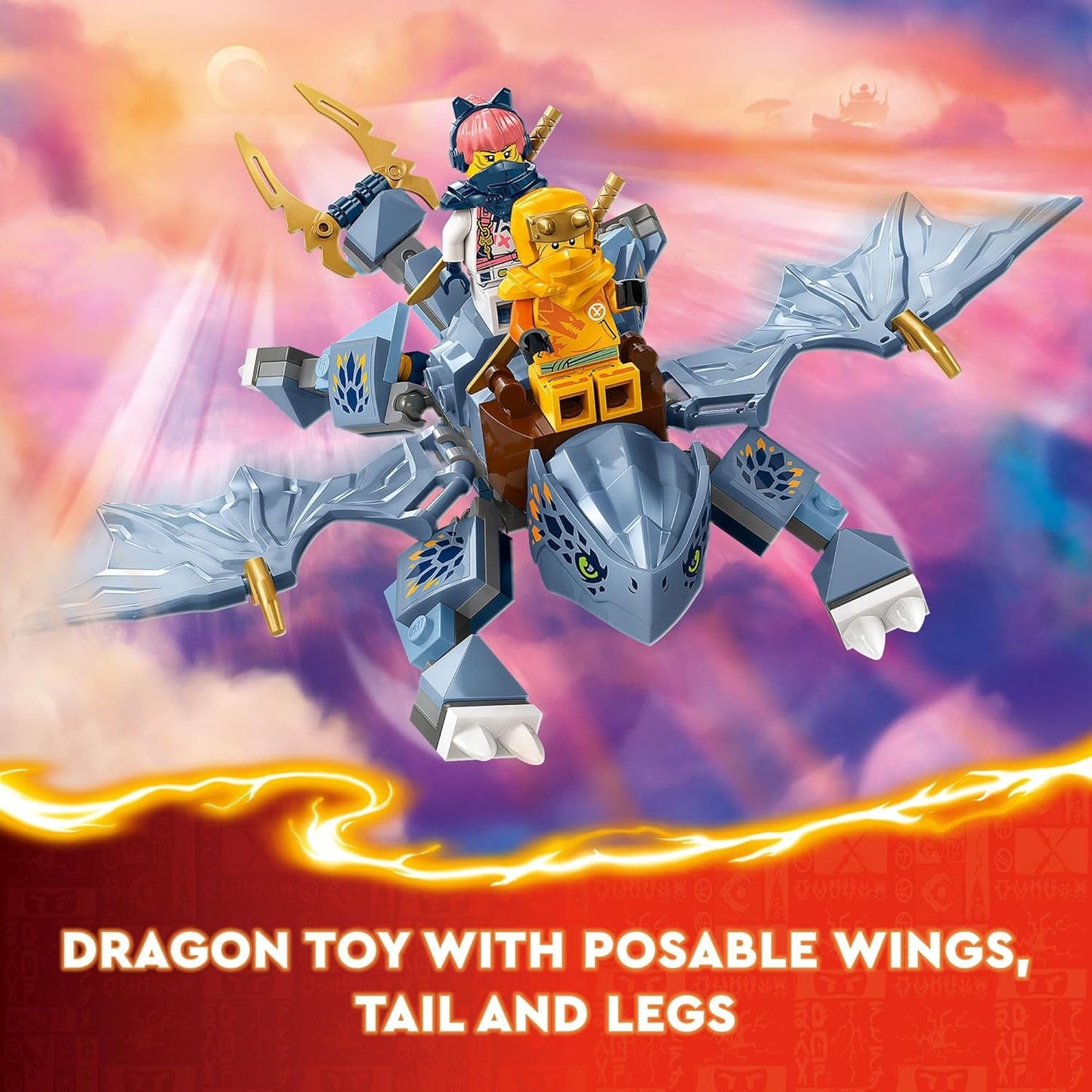 LEGO NINJAGO Young Dragon Riyu Playset