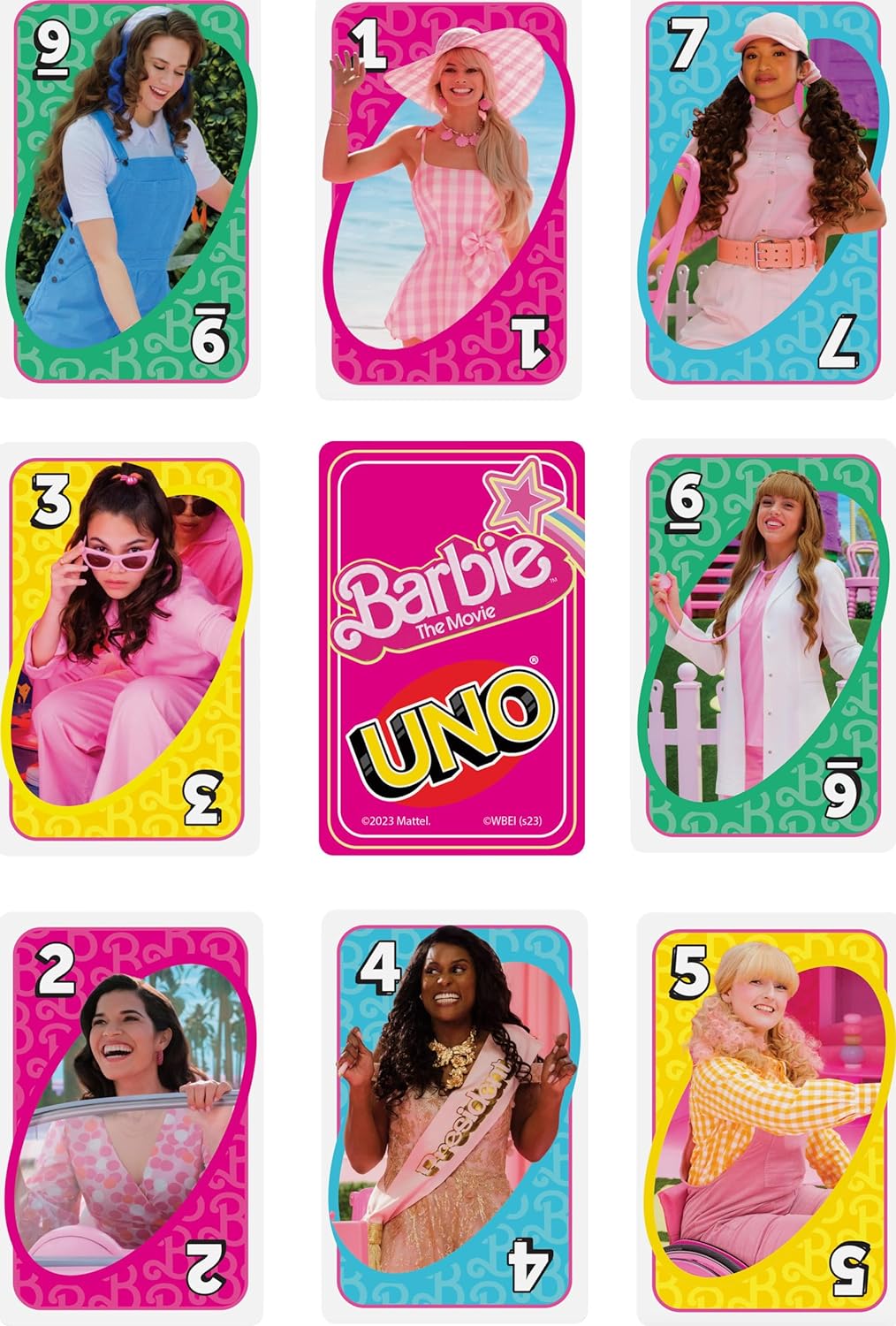 Mattel Games Mattel UNO Barbie The Movie Card Game