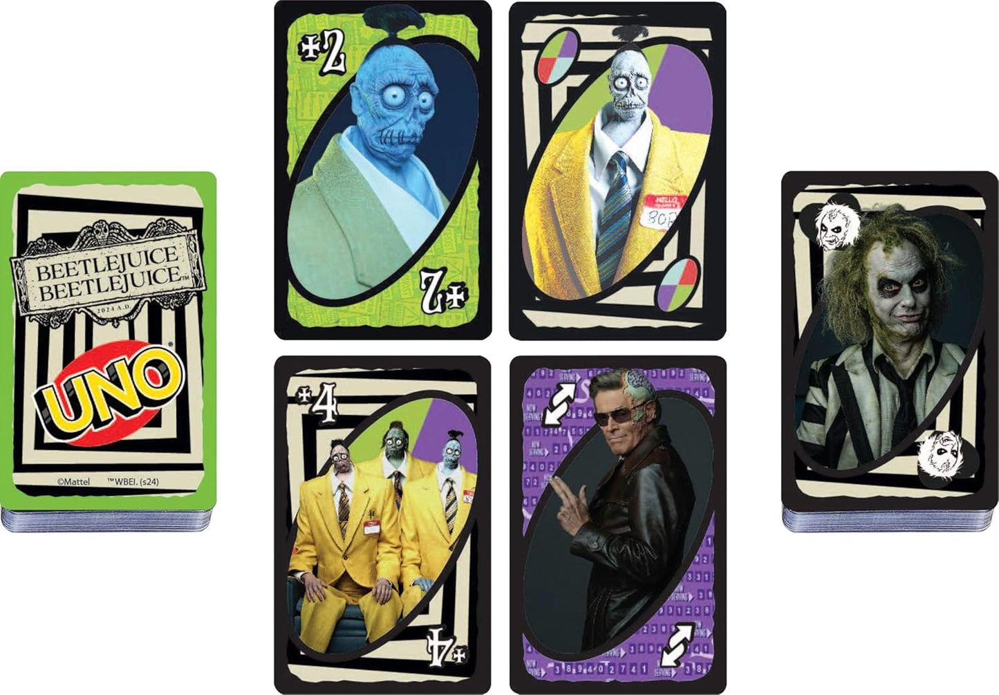 Mattel Games Mattel UNO Beetlejuice Beetlejuice Card Game