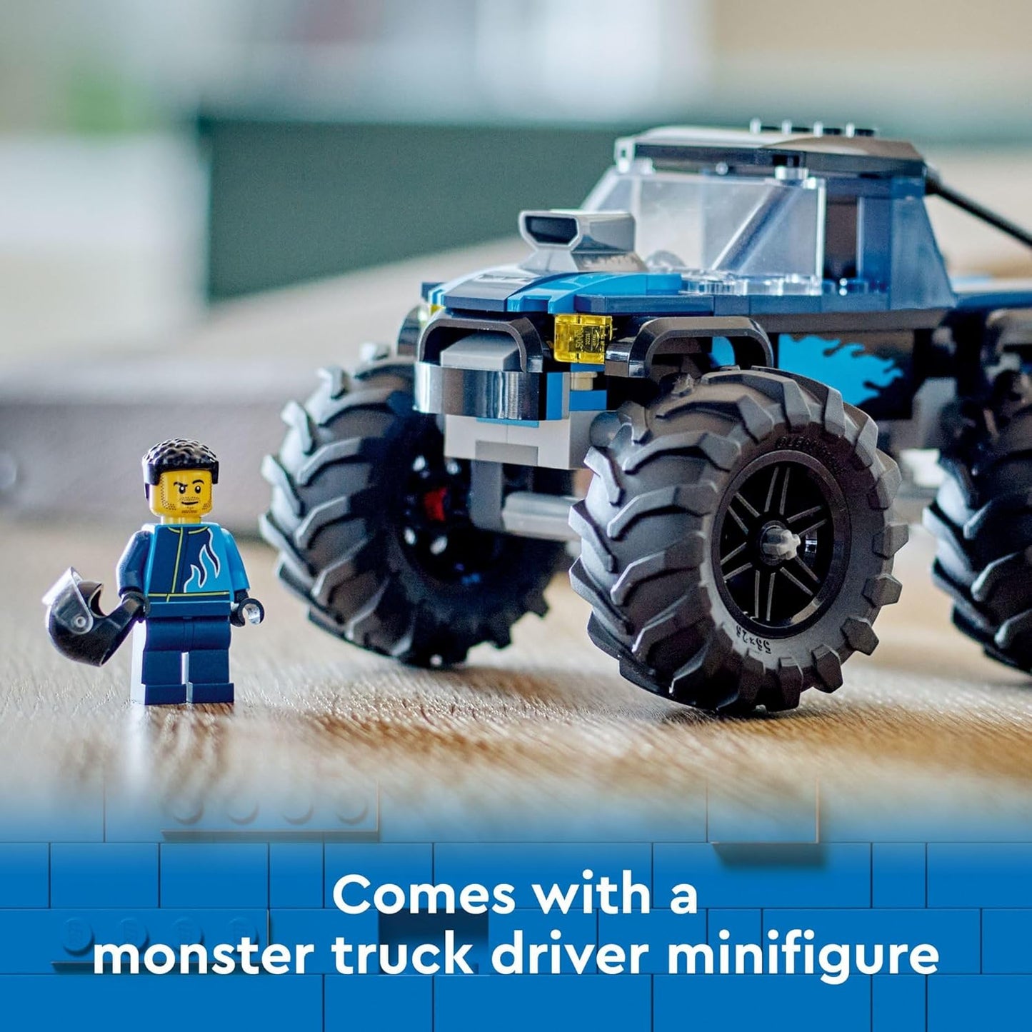 LEGO City Blue Monster Truck Off-Road Toy Playset