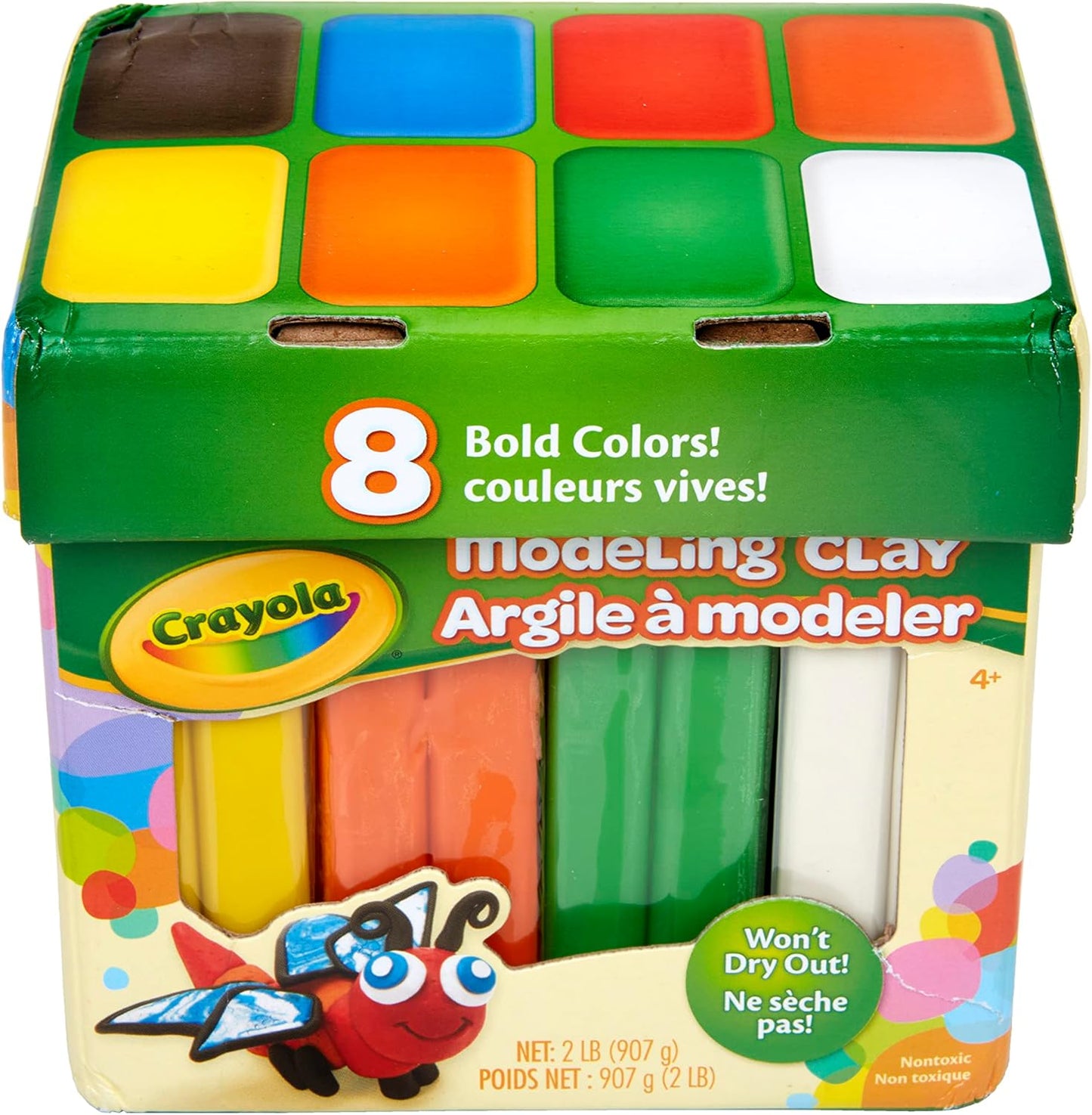 Crayola Modeling Clay in Bold Colors 2lbs Ages 4 Up