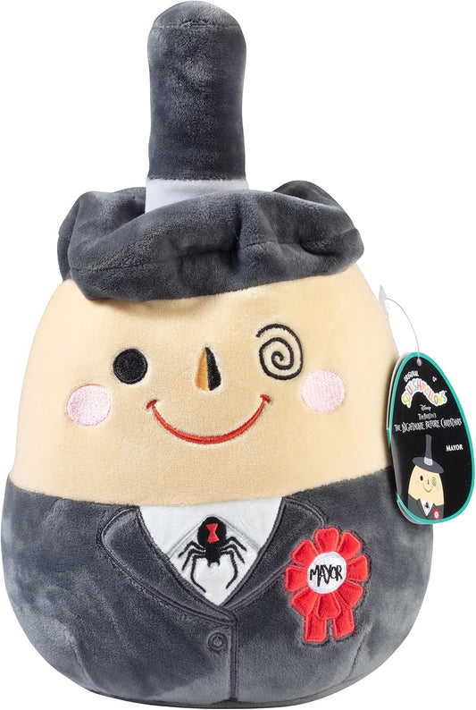 Squishmallows 8 Nightmare Before Christmas Mayor - Official Kellytoy Halloween Holiday Plush
