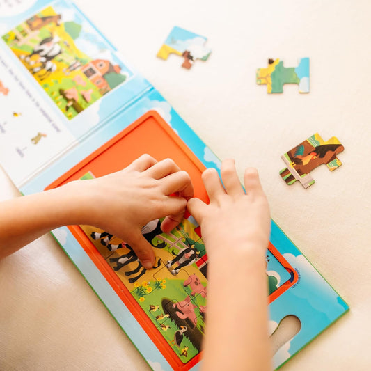 Melissa & Doug Melissa Doug Take-Along Magnetic Jigsaw Puzzle