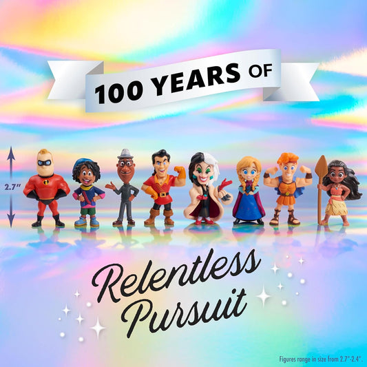 Just Play Disney100 Years of Relentless Pursuit Limited Edition 8-piece Figure Set for