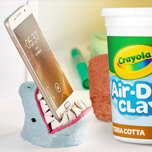Crayola Air Dry Clay for 5lbs Reusable Bucket of Terra Cotta Clay for Sculpting Bulk Arts