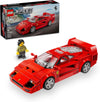 LEGO Speed Champions Ferrari F40 Supercar Toy Car Model Building Set