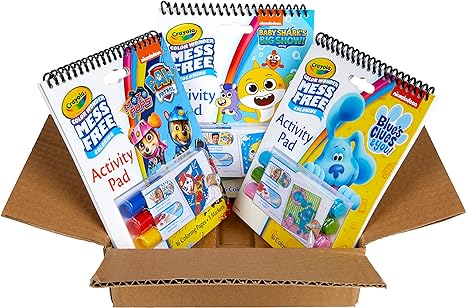 Crayola Nickelodeon Color Wonder Bundle 3 Pack Mess Free Coloring Set for Activity Pads