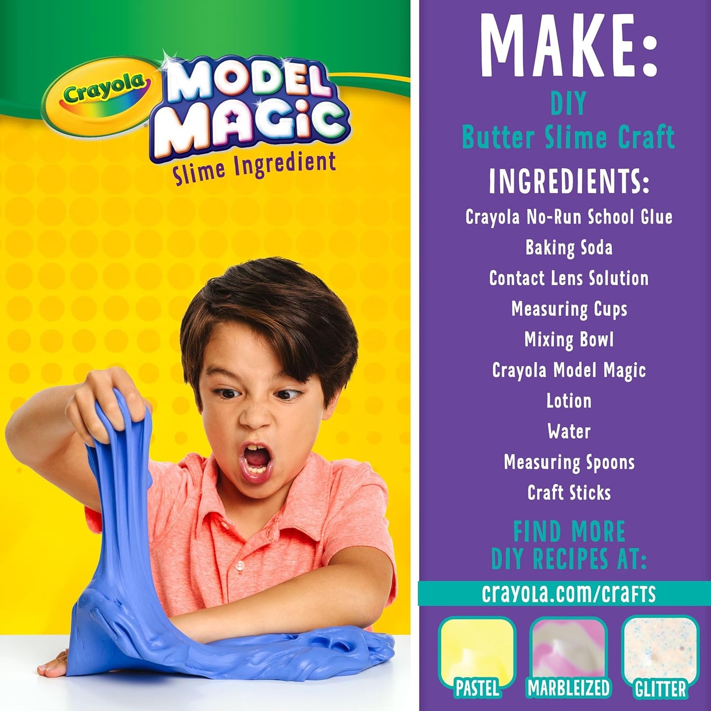 Crayola Model Magic - White 75ct 1oz Modeling Clay Alternative Air Dry Clay for Bulk