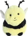 Aurora Round Rolly Peta Bee Happya Stuffed Animal - Adorable Companions - On-The-Go Fun -