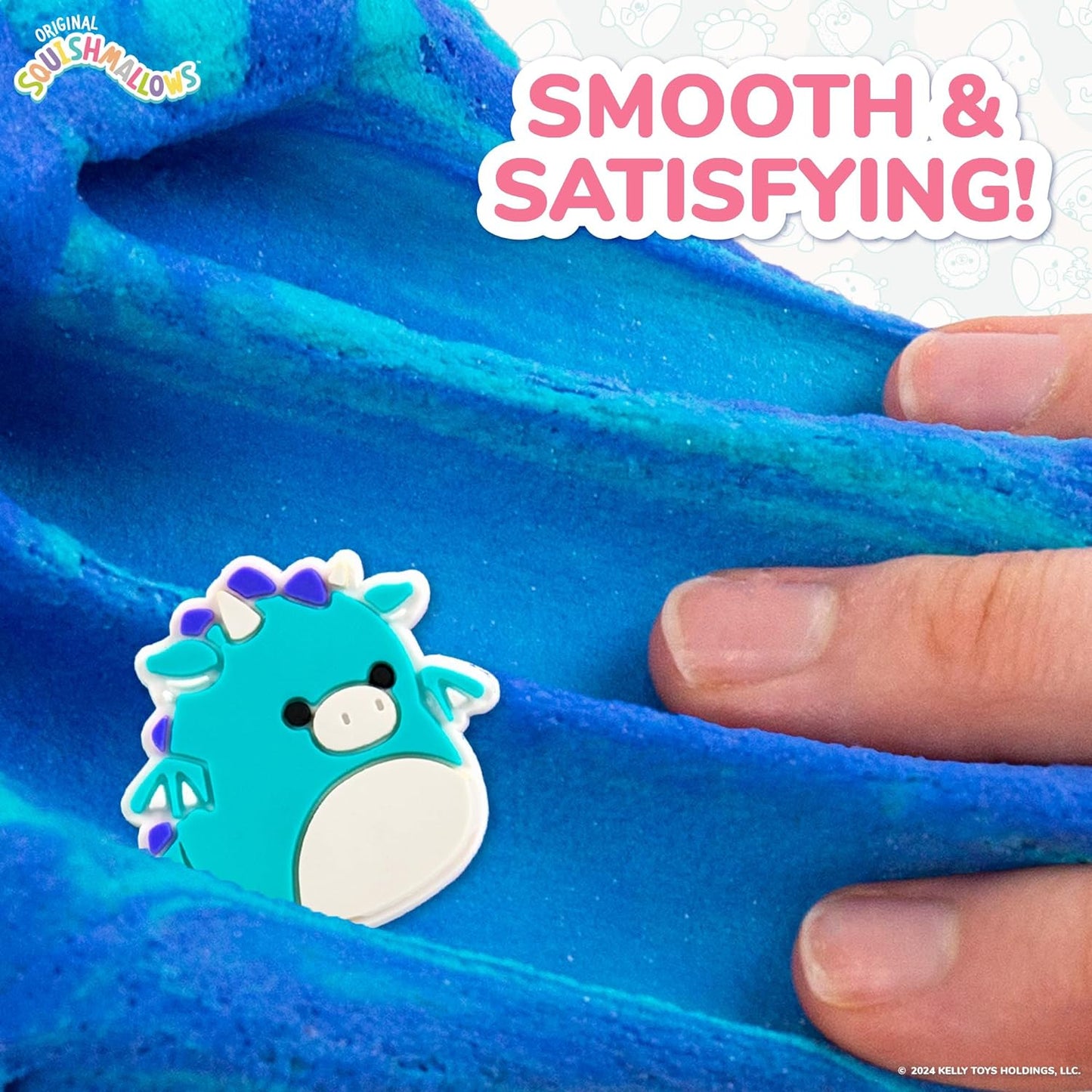 Squishmallows Original Squishmallows Premium Cloud Slime 3-Pack 9 Add Ins 8 oz. Fluffy