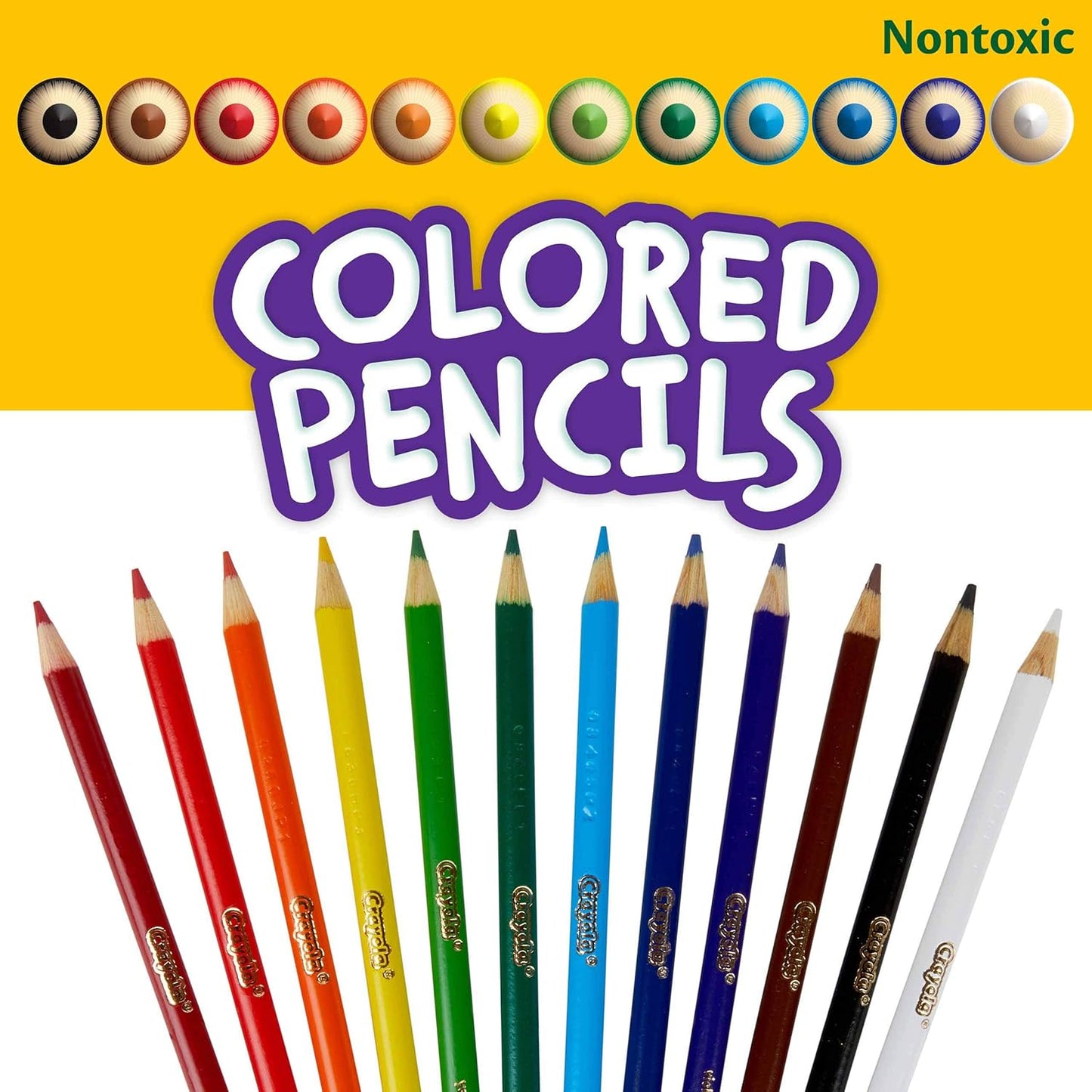 Crayola Bulk Colored Pencils for 24pk Back to School Supplies For Teachers Teacher