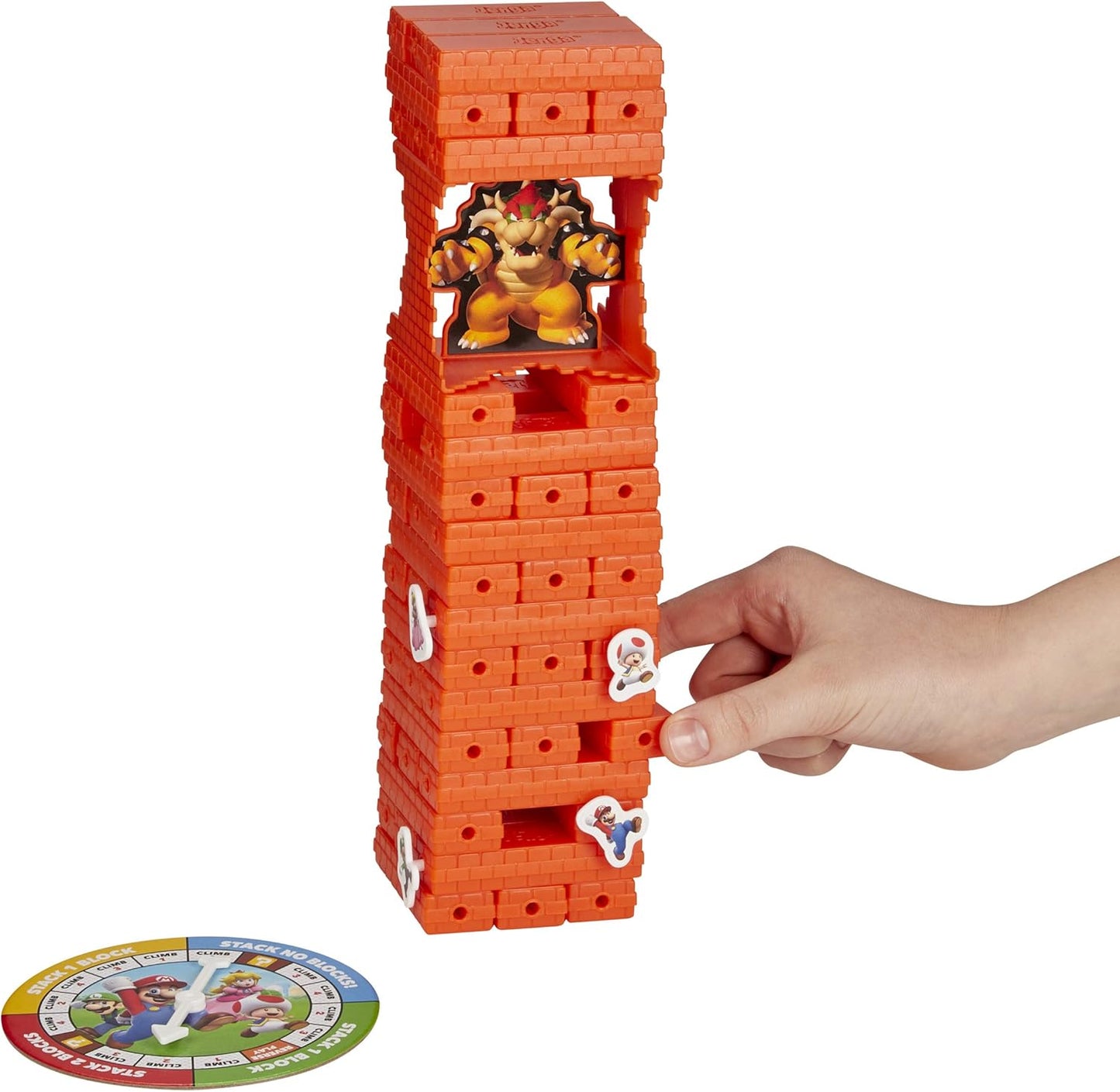 Hasbro Gaming Hasbro Jenga Super Mario Edition Game Block Stacking Tower Game Back to