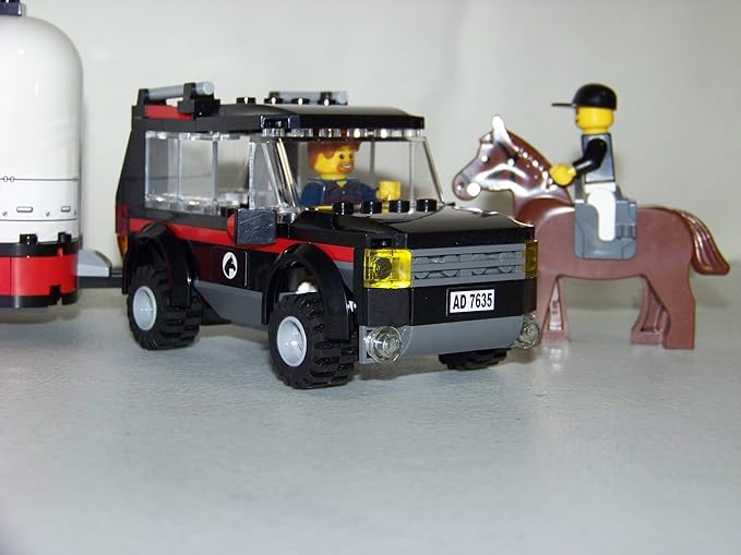 Lego City Limited Edition Set 7635 4WD With Horse Trailer