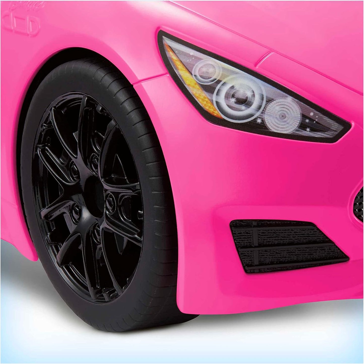 Barbie Toy Car Bright Pink Doll