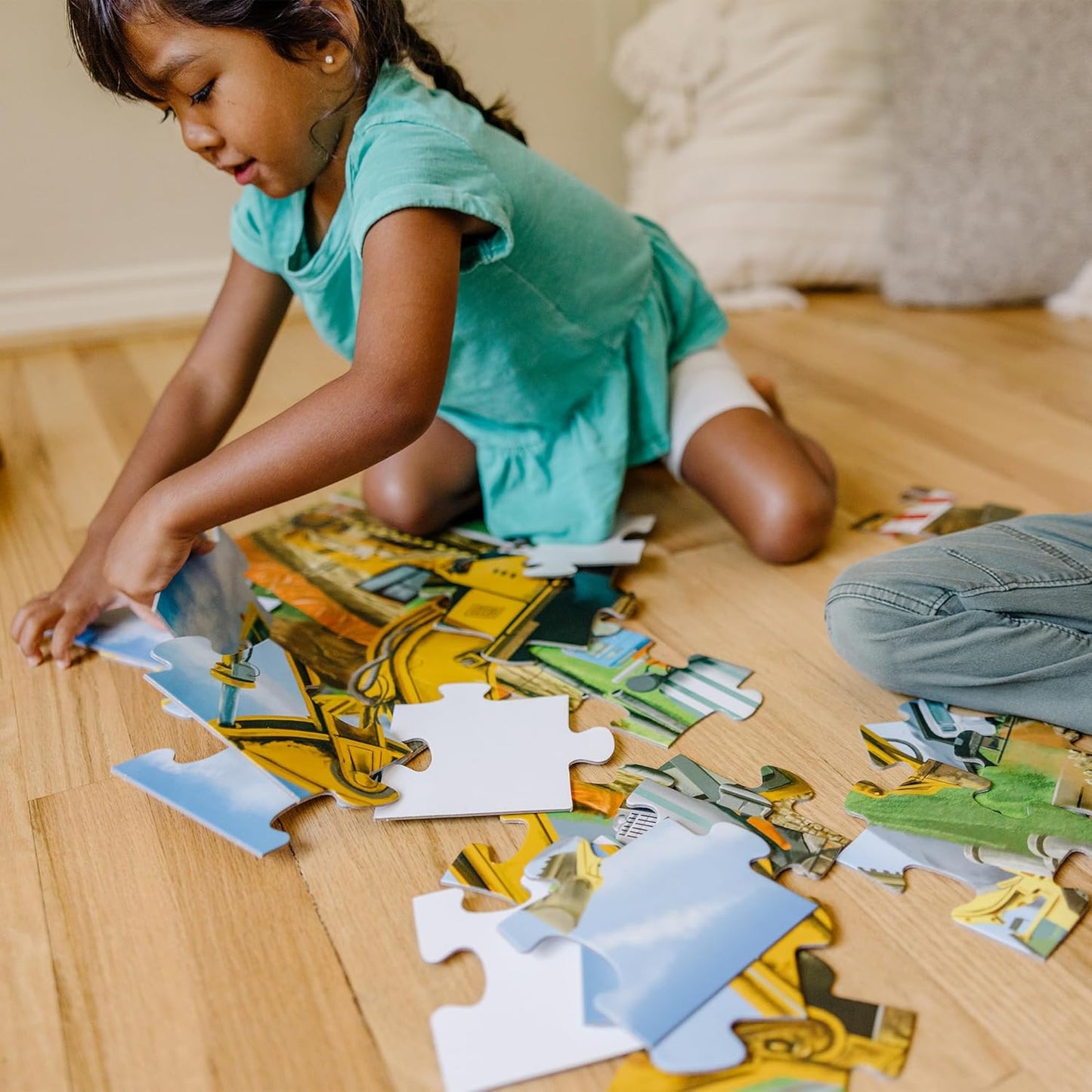 Melissa & Doug Melissa Doug Building Site Jumbo Jigsaw Floor Puzzle