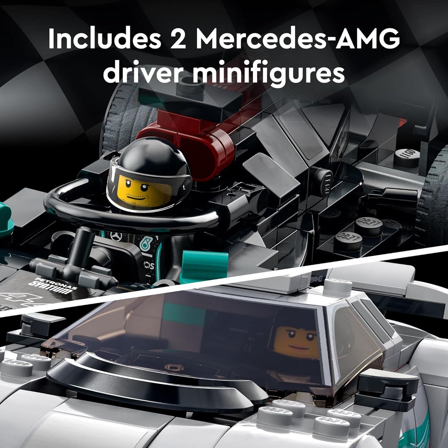 LEGO Speed Champions Mercedes-AMG F1 W12 E Performance Project One Toy Car Set Mercedes
