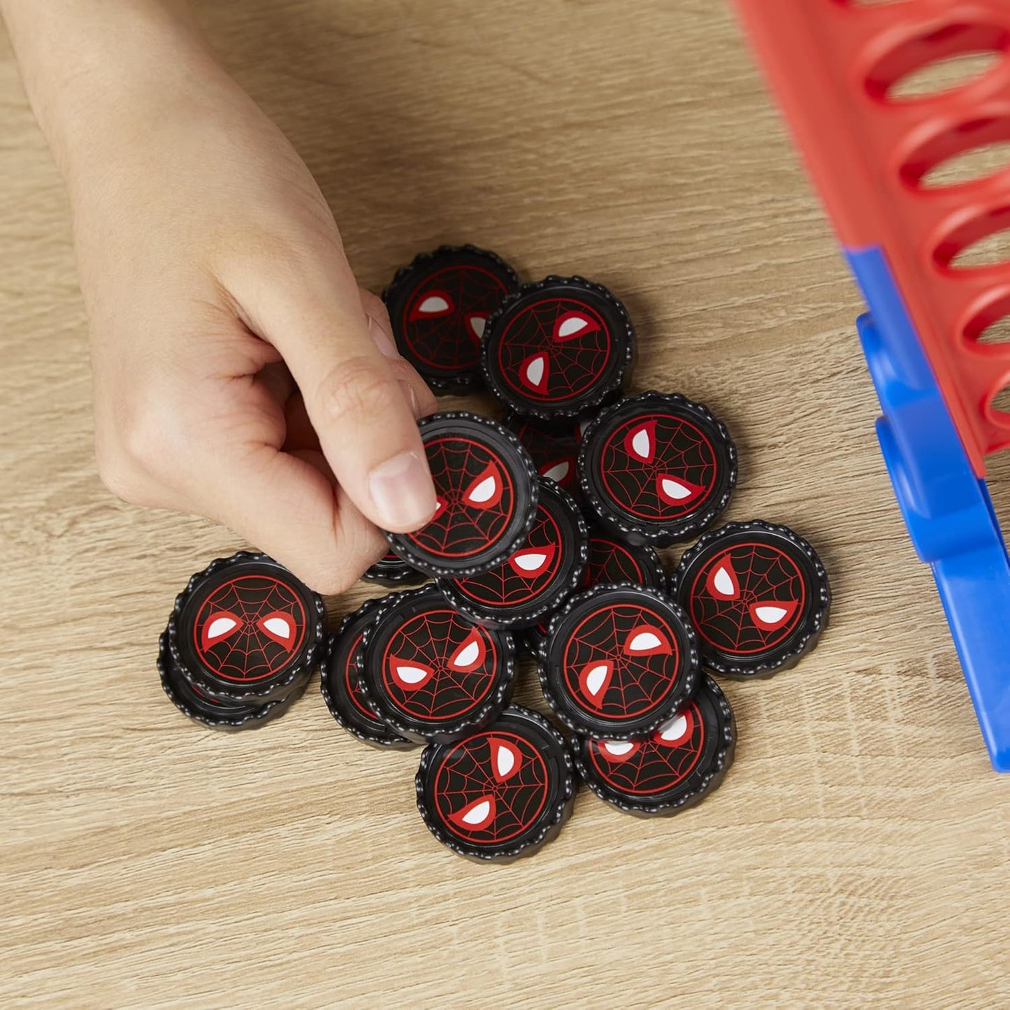 Hasbro Gaming Connect 4 Marvel Spider-Man Edition Game Strategy Board for 2 Players