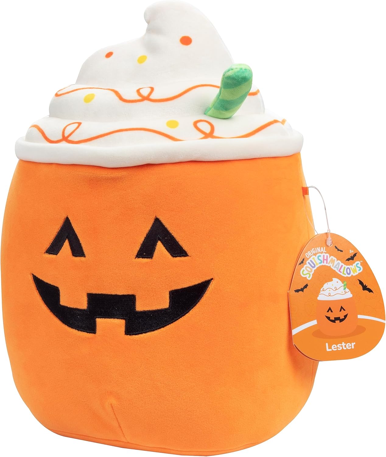 Squishmallows Squishmallow 10 Lester the Latte - Jazwares Soft Huggable Coffee Plush