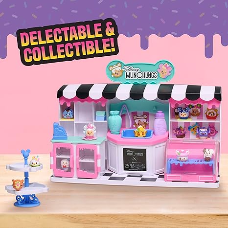 Just Play Disney Munchlings Mini Munch Bakery 25-Piece Color Change Figure Playset