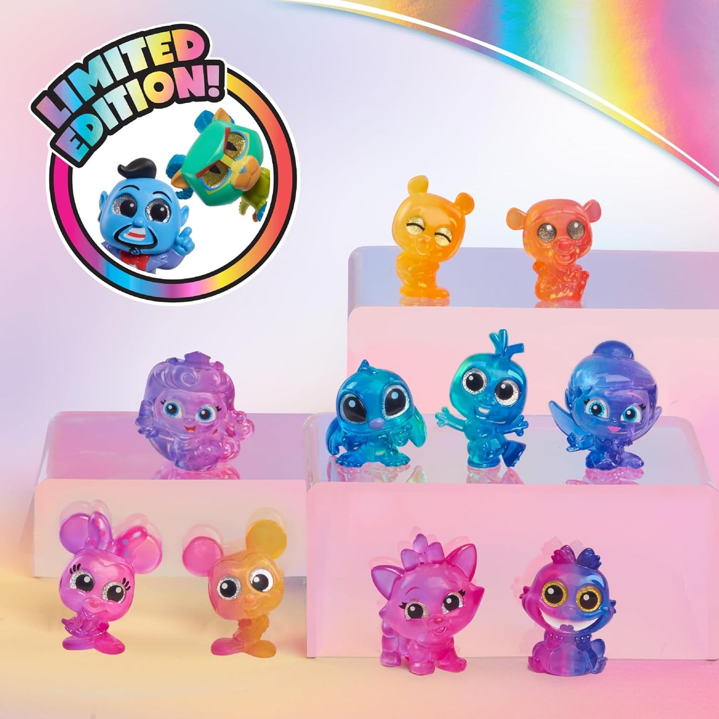 Just Play Disney Doorables Multi Peek Technicolor Takeover 1.5-inch Figurines 5-7 Figures