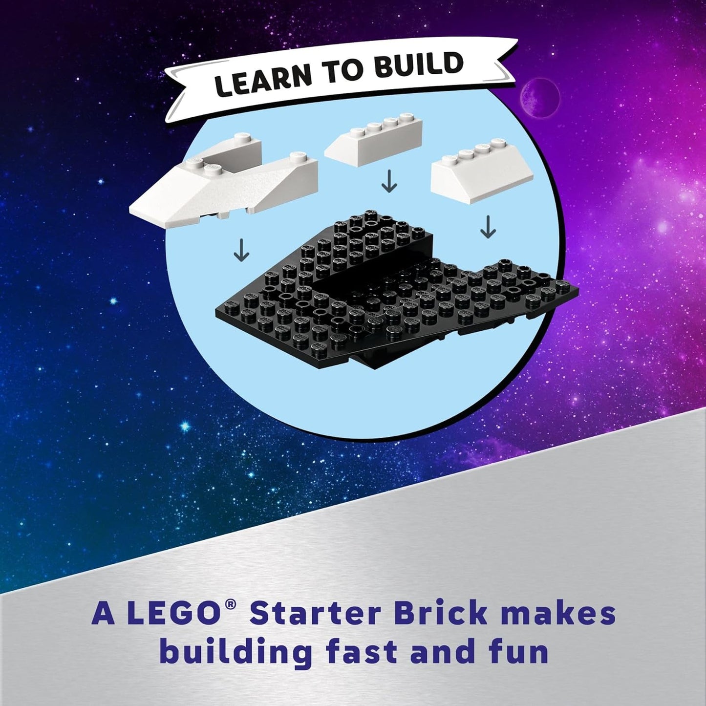 LEGO City Spaceship and Asteroid Discovery Toy Building Set