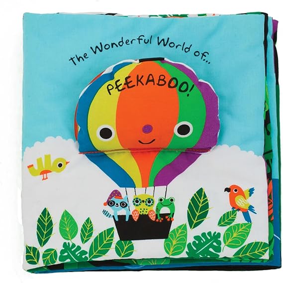 Melissa & Doug Melissa Doug Soft Activity Baby Book - The Wonderful World of Peekaboo