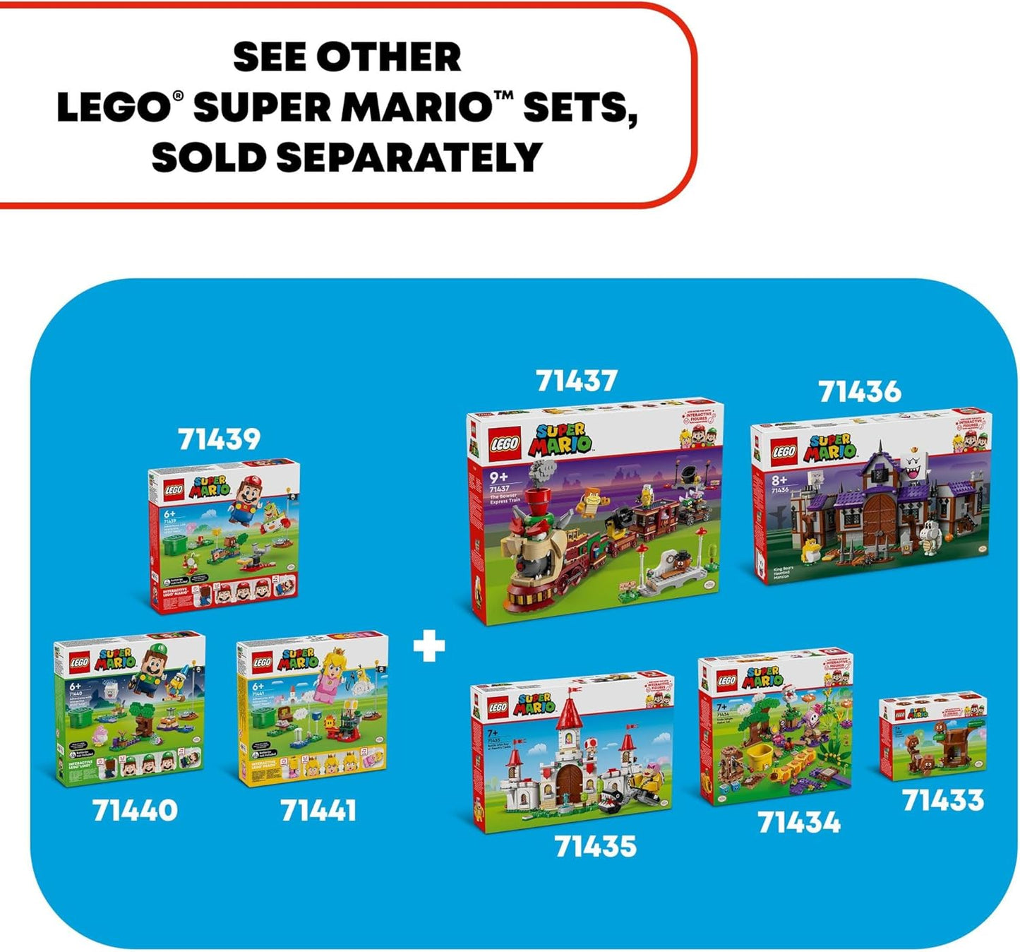 LEGO Super Mario Adventures with Interactive Mario Bowser Jr.'s Clown Car Playset