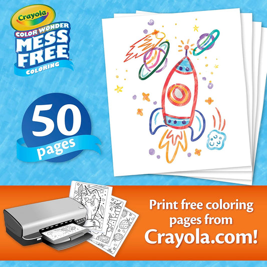 Crayola Color Wonder Mess Free Coloring Pages 50ct Create Your Own Coloring Pages Blank
