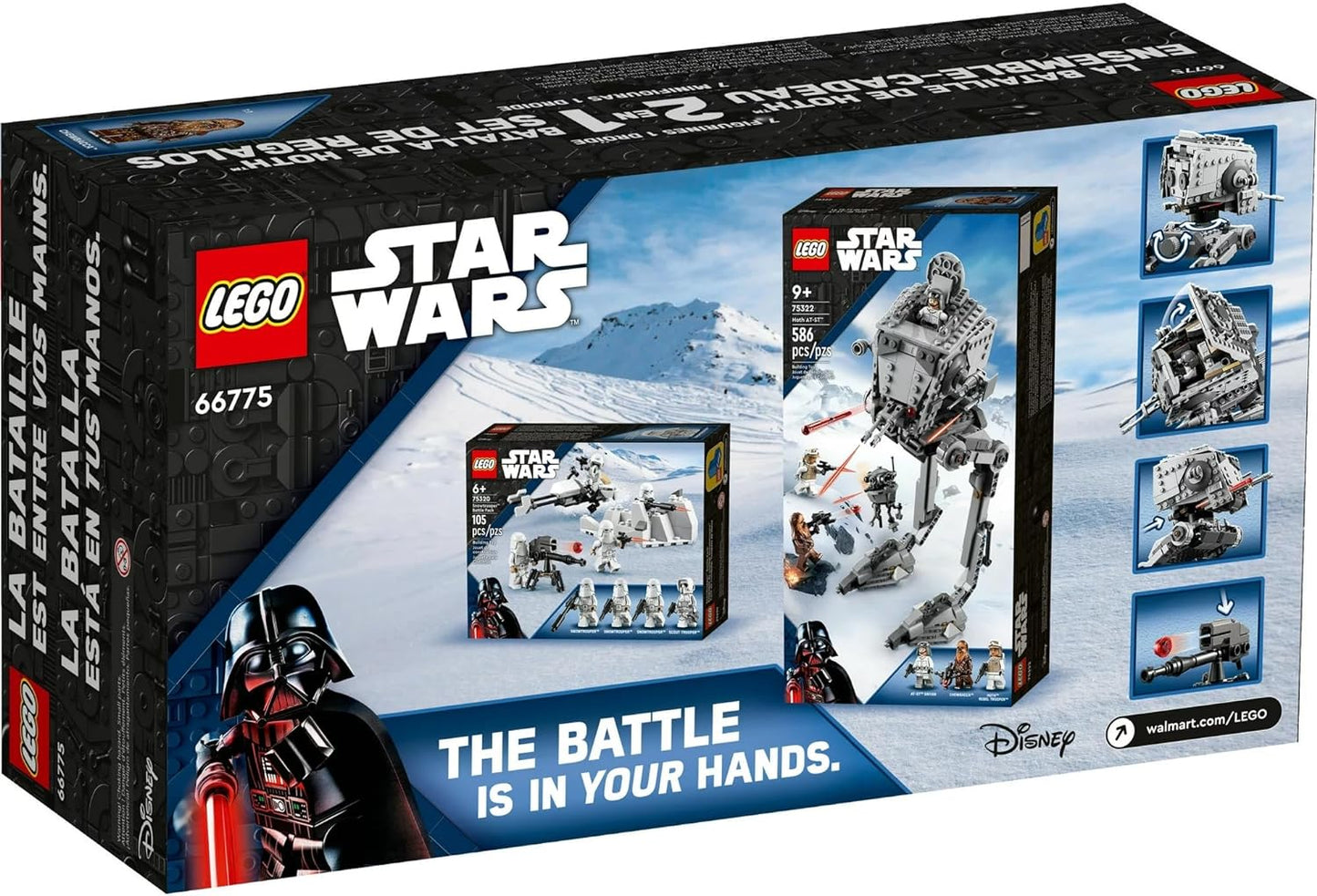 LEGO Star Wars Hoth Combo Pack 66775 Toy Value Pack 66775 691 pcs