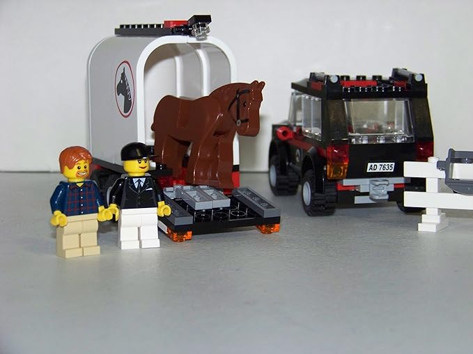 Lego City Limited Edition Set 7635 4WD With Horse Trailer