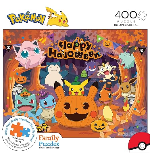 Buffalo Games Buffalo - Pokemon - Halloween - 400 Piece Jigsaw Puzzle