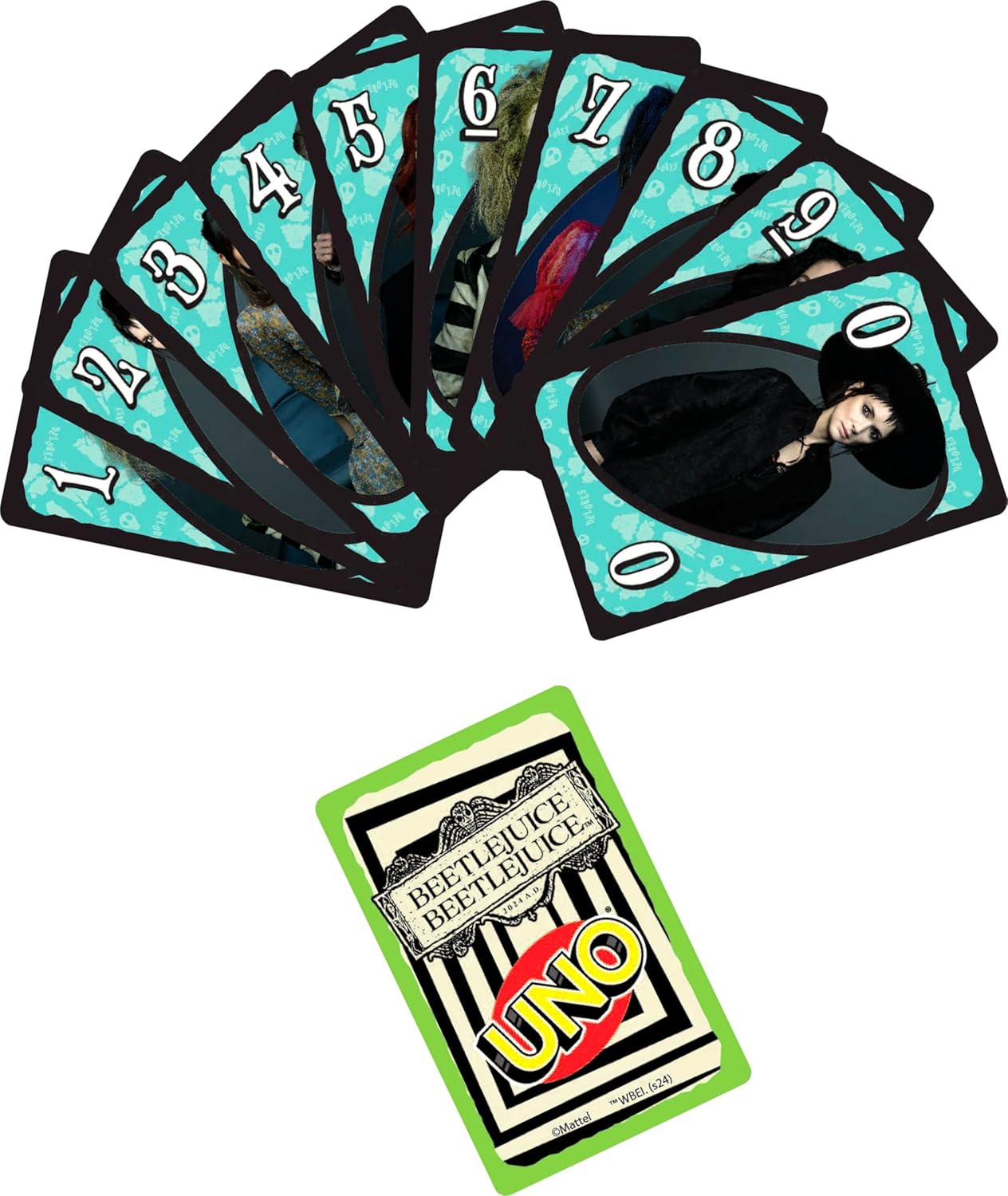 Mattel Games Mattel UNO Beetlejuice Beetlejuice Card Game