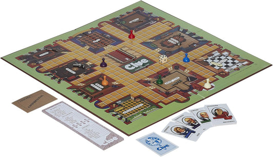 Hasbro Gaming Retro Series Clue 1986 Edition Board Game