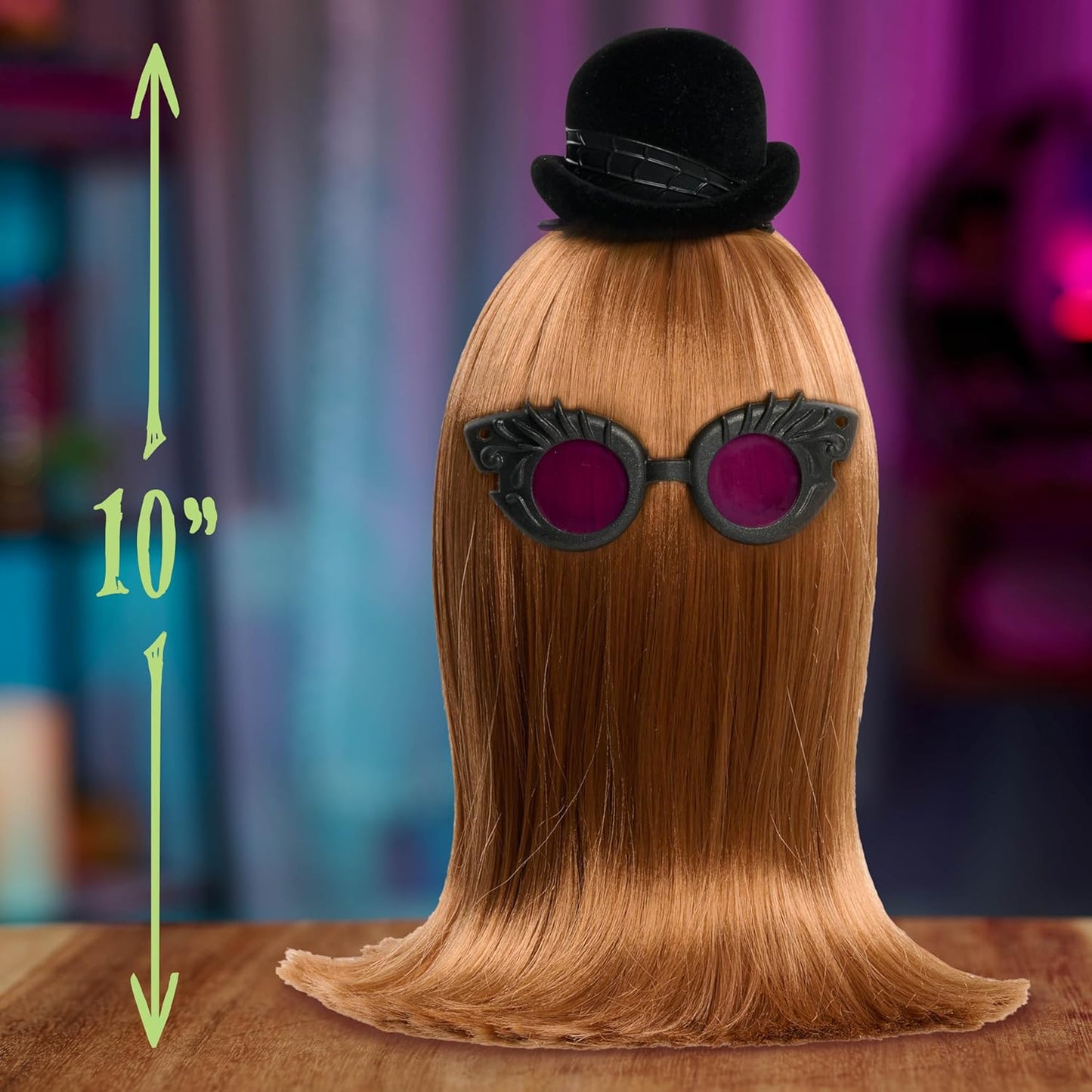 Just Play Wednesday Ignatius Itt 10-inch Styling Head 20-Pieces 360 Degrees of Styling