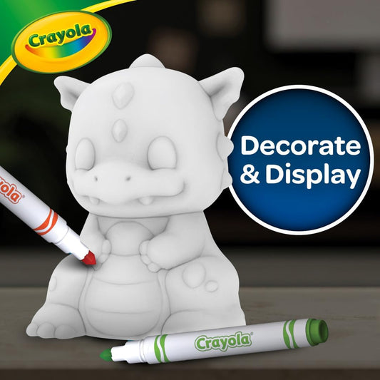 Crayola Light Ups Dragon Reusable Holiday Craft Light Up Toy Indoor Holiday Decor for