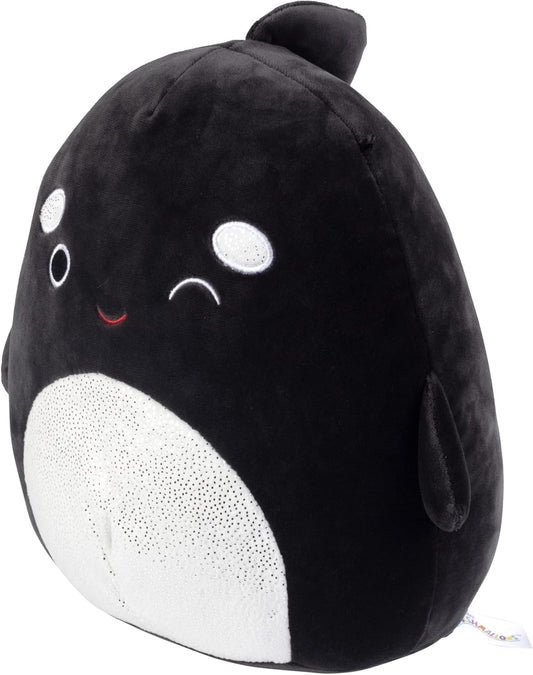Squishmallows Original 14-Inch Large Kai The Orca Whale - Official Jazwares Plush