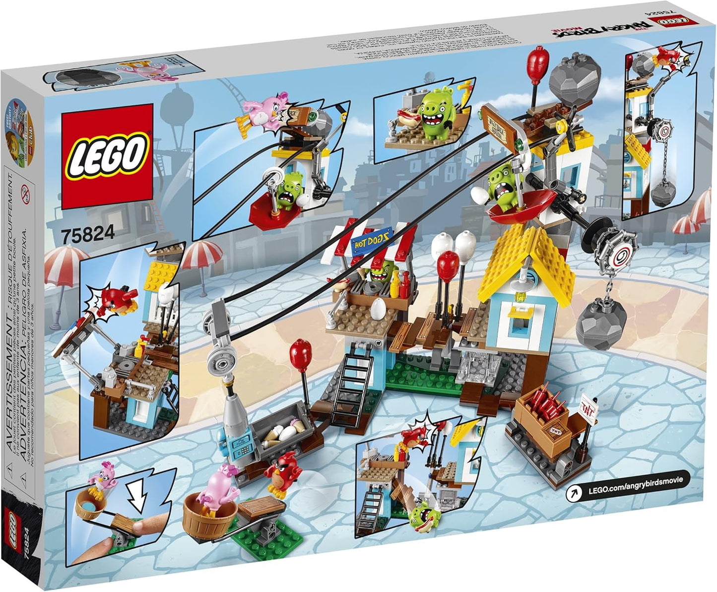LEGO Angry Birds 75824 Pig City Teardown