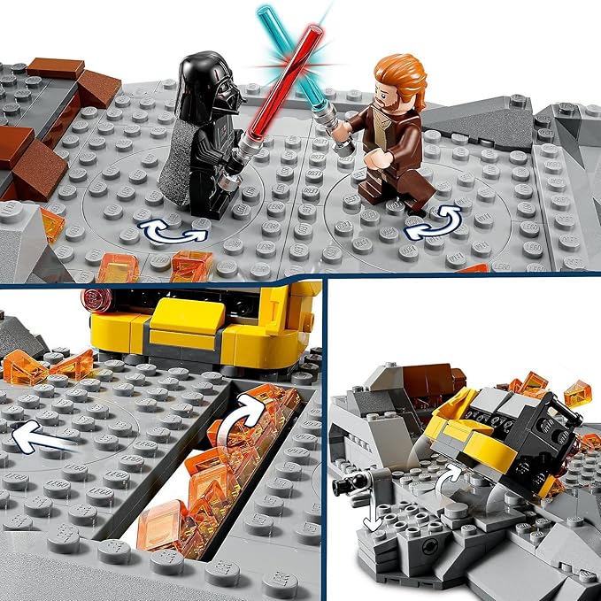 LEGO Star Wars Obi-Wan KenobiTM vs. Darth Vader TM 75334