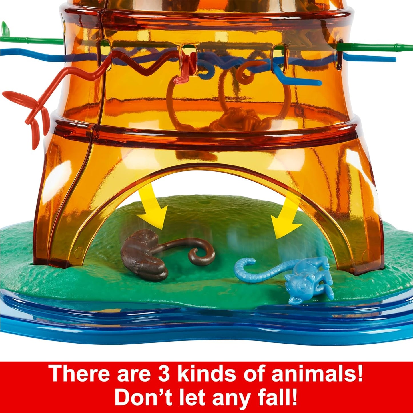 Mattel Games Mattel KerPlunk Game Easy-to-Learn Family Game for 2 to 4 Players Don't Let