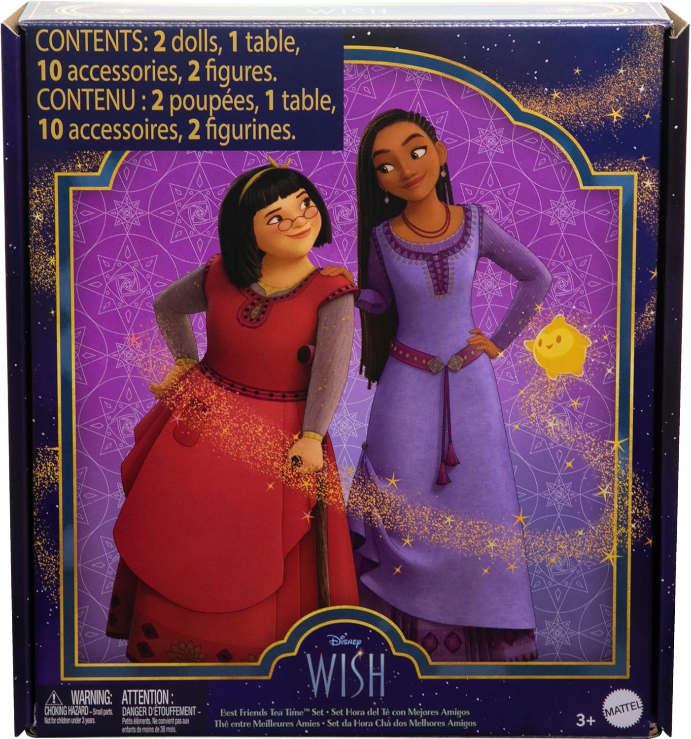 Mattel Disney Wish Best Friends Tea Time Playset